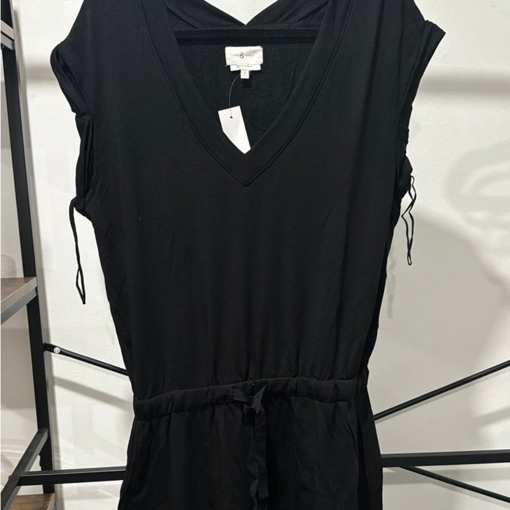 Lou & Grey Black Romper